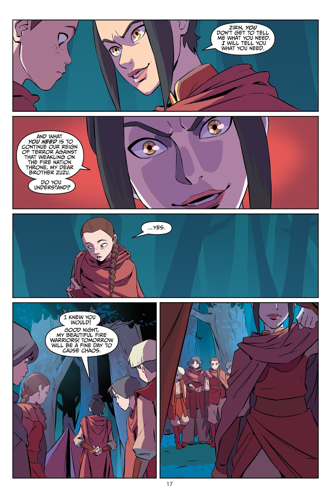 Avatar: The Last Airbender - Azula in the Spirit Temple TPB - Page 18