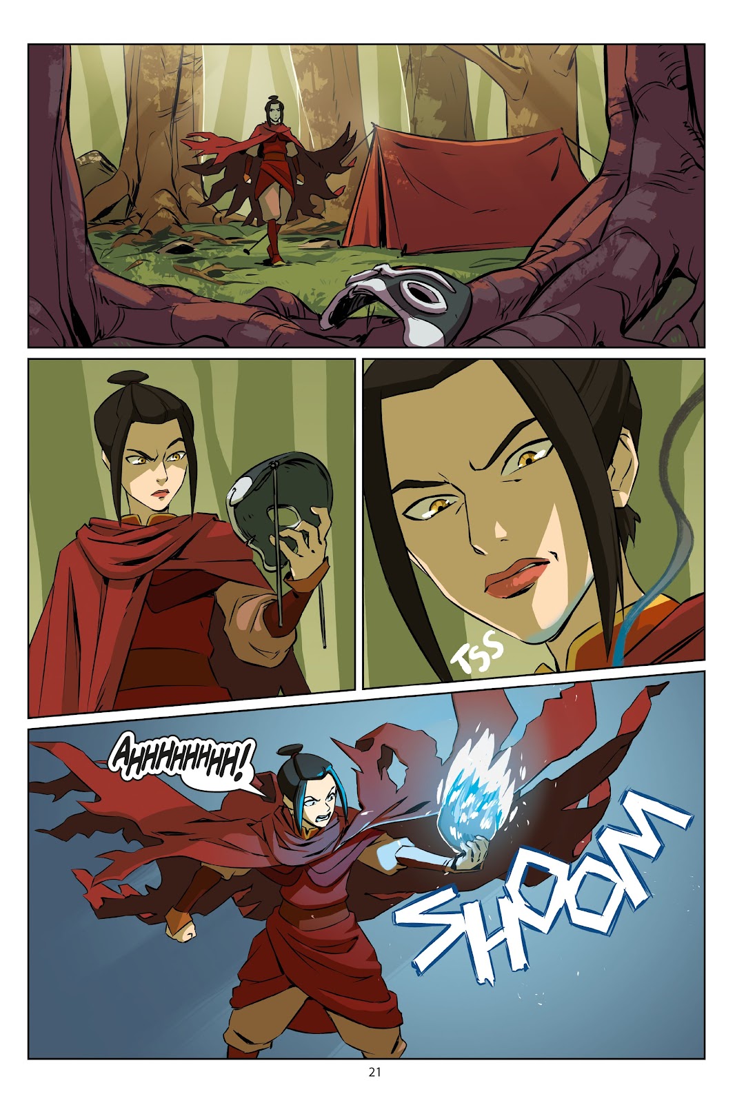 Avatar: The Last Airbender - Azula in the Spirit Temple TPB - Page 22