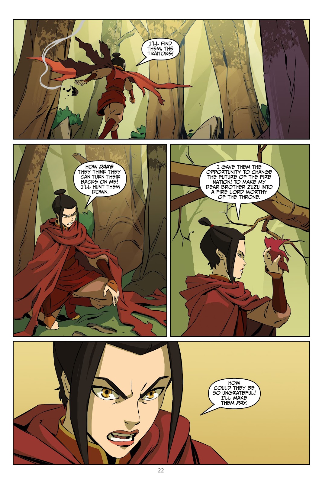 Avatar: The Last Airbender - Azula in the Spirit Temple TPB - Page 23