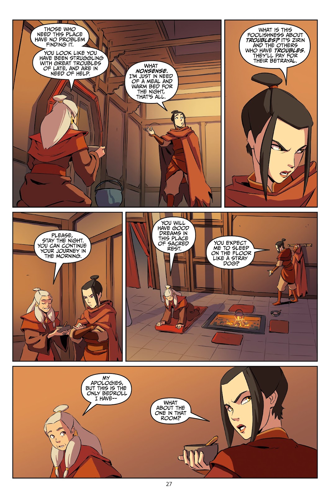Avatar: The Last Airbender - Azula in the Spirit Temple TPB - Page 28