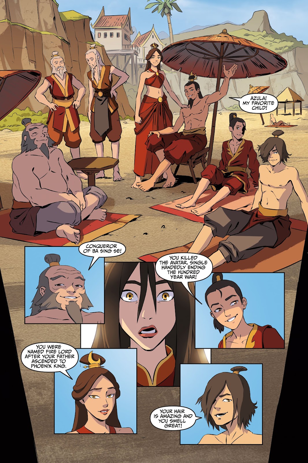 Avatar: The Last Airbender - Azula in the Spirit Temple TPB - Page 33