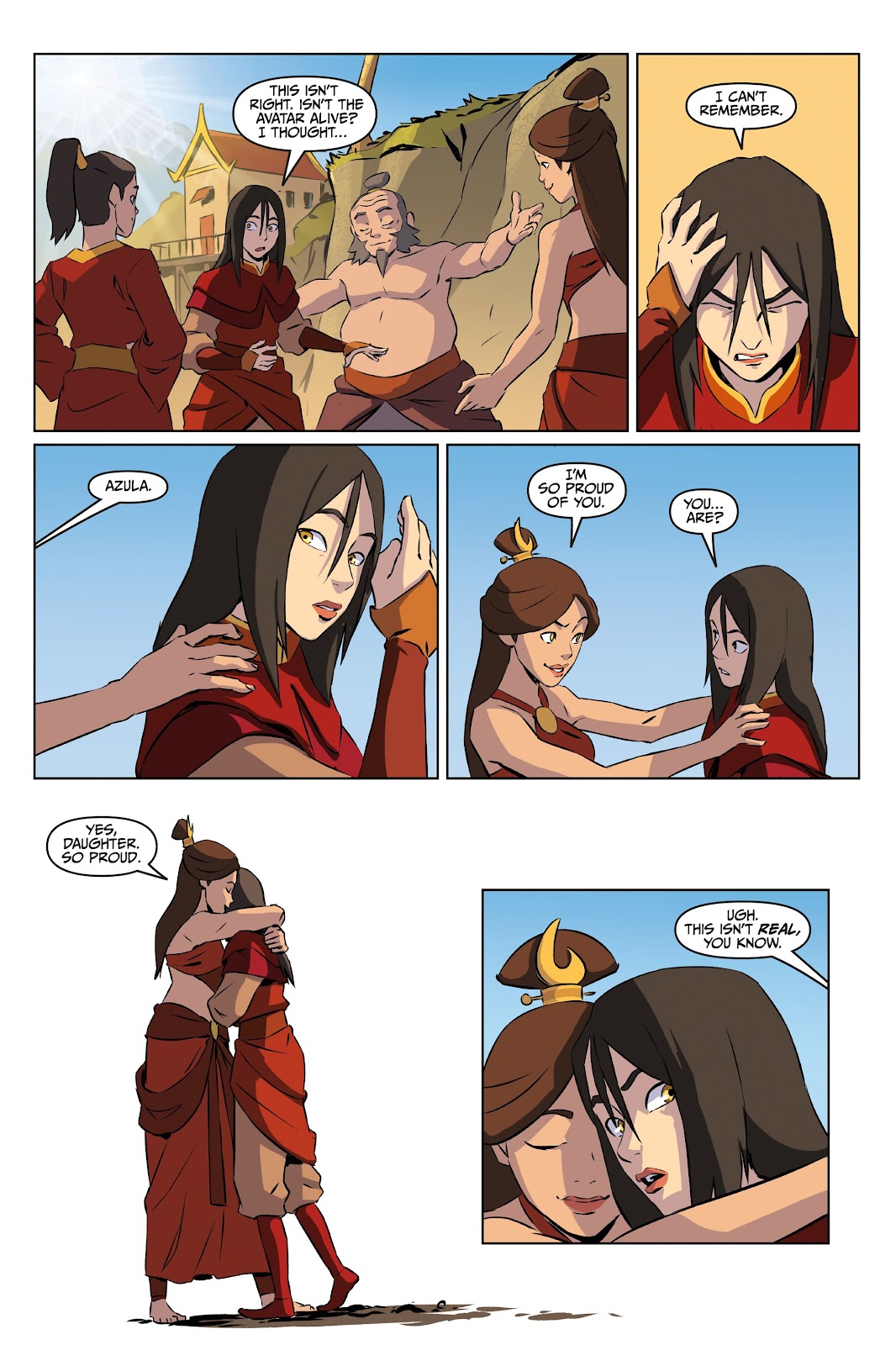 Avatar: The Last Airbender - Azula in the Spirit Temple TPB - Page 34