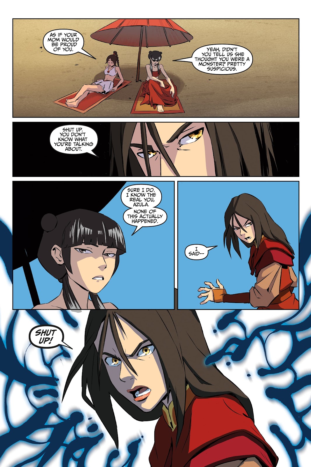 Avatar: The Last Airbender - Azula in the Spirit Temple TPB - Page 35