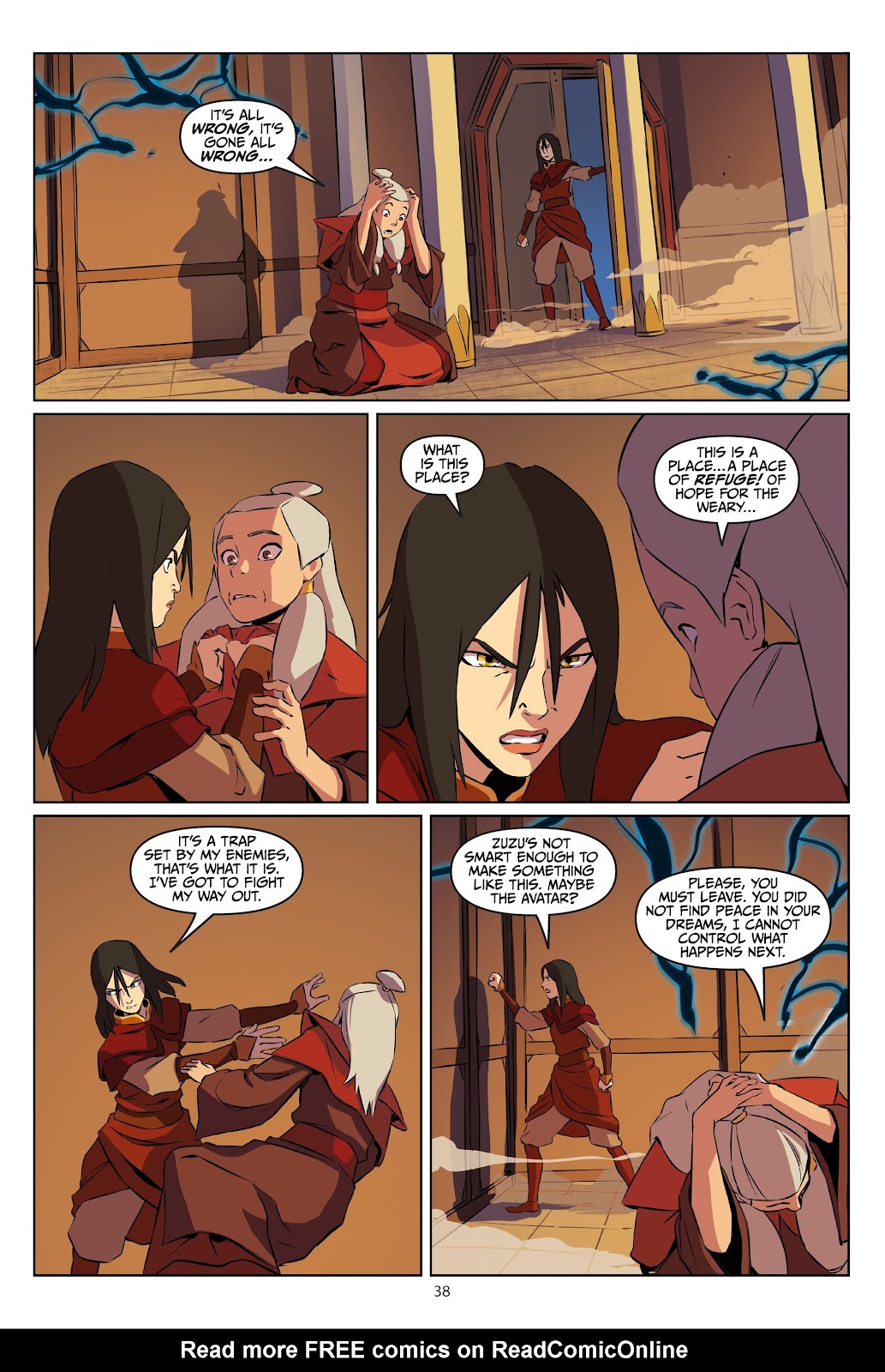 Avatar: The Last Airbender - Azula in the Spirit Temple TPB - Page 39