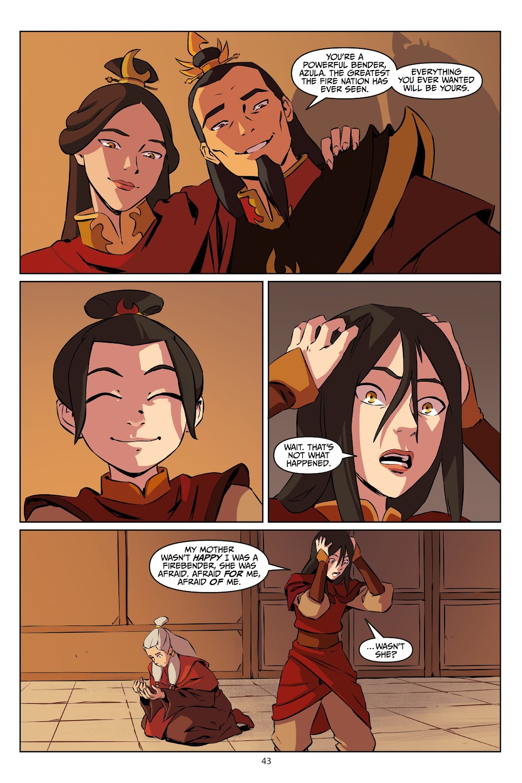 Avatar: The Last Airbender - Azula in the Spirit Temple TPB - Page 44