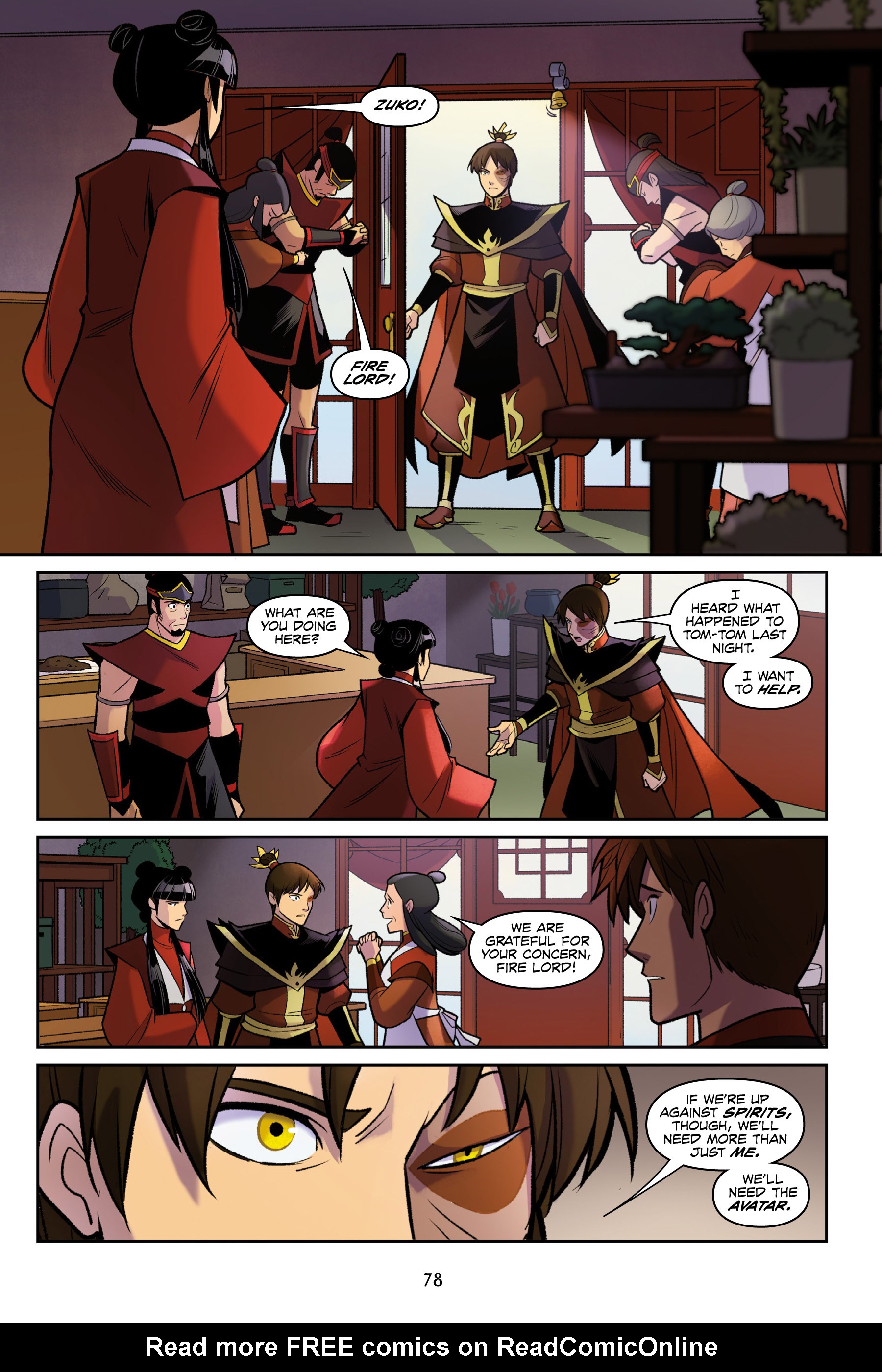Nickelodeon Avatar: The Last Airbender - Smoke and Shadow Part_1 - Page 77