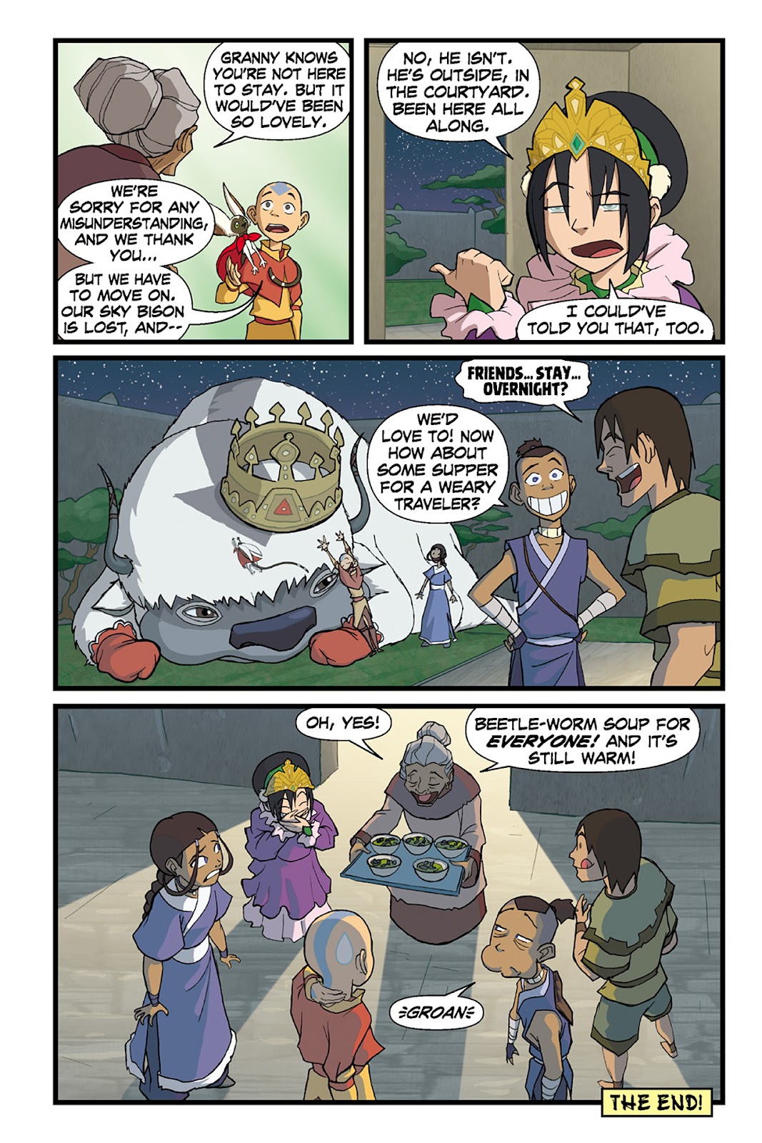 Avatar the Last Airbender - The Lost Adventures Issue #1 - Page 78