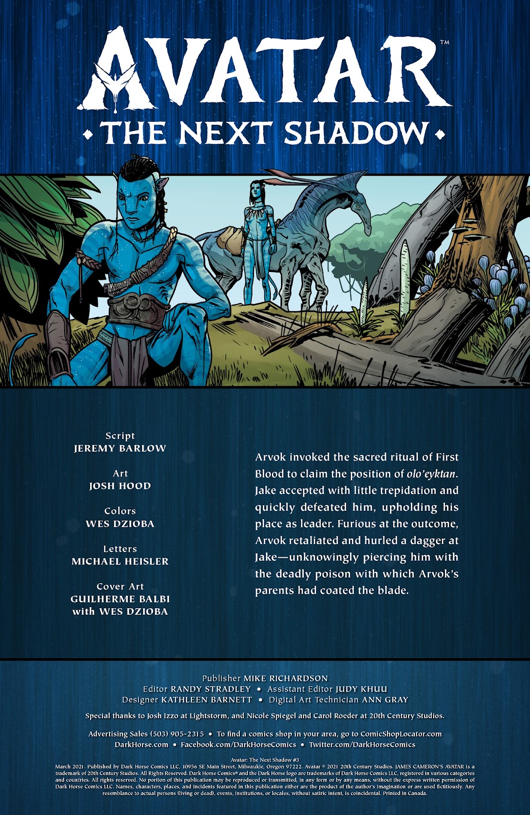 Avatar: The Next Shadow Issue #3 - Page 2