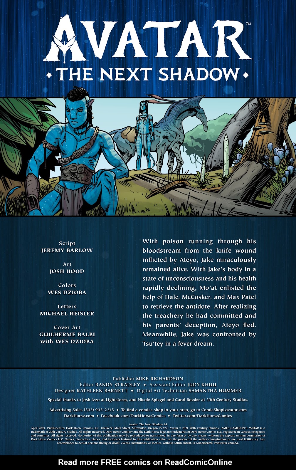 Avatar: The Next Shadow Issue #4 - Page 2