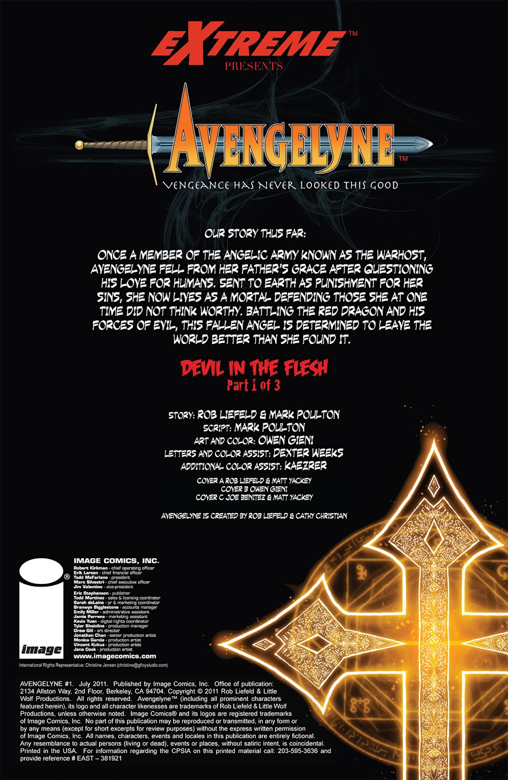 Avengelyne (2011) Issue #1 - Page 2