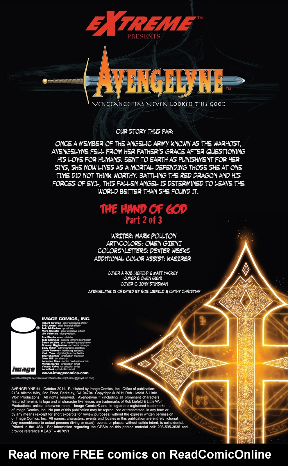 Avengelyne (2011) Issue #5 - Page 2
