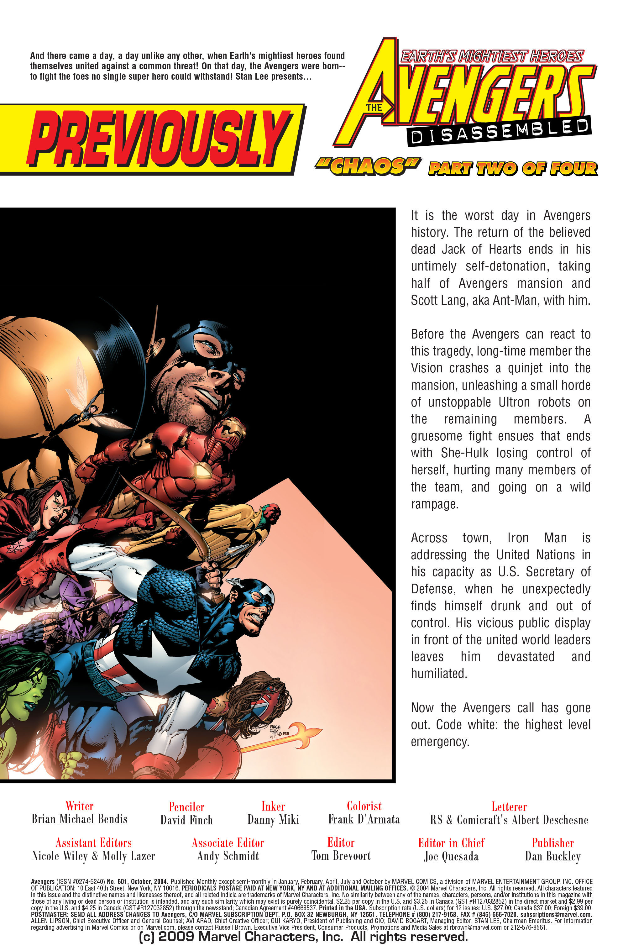 Avengers (1998) Issue #501 - Page 2