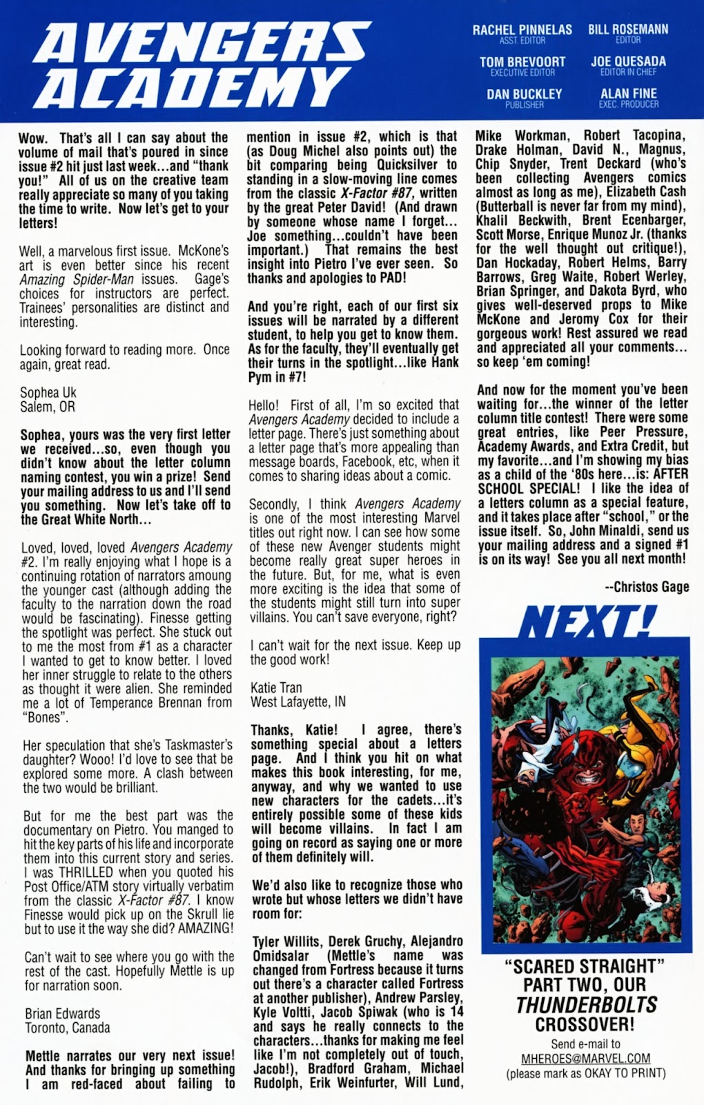 Avengers Academy Issue #3 - Page 34