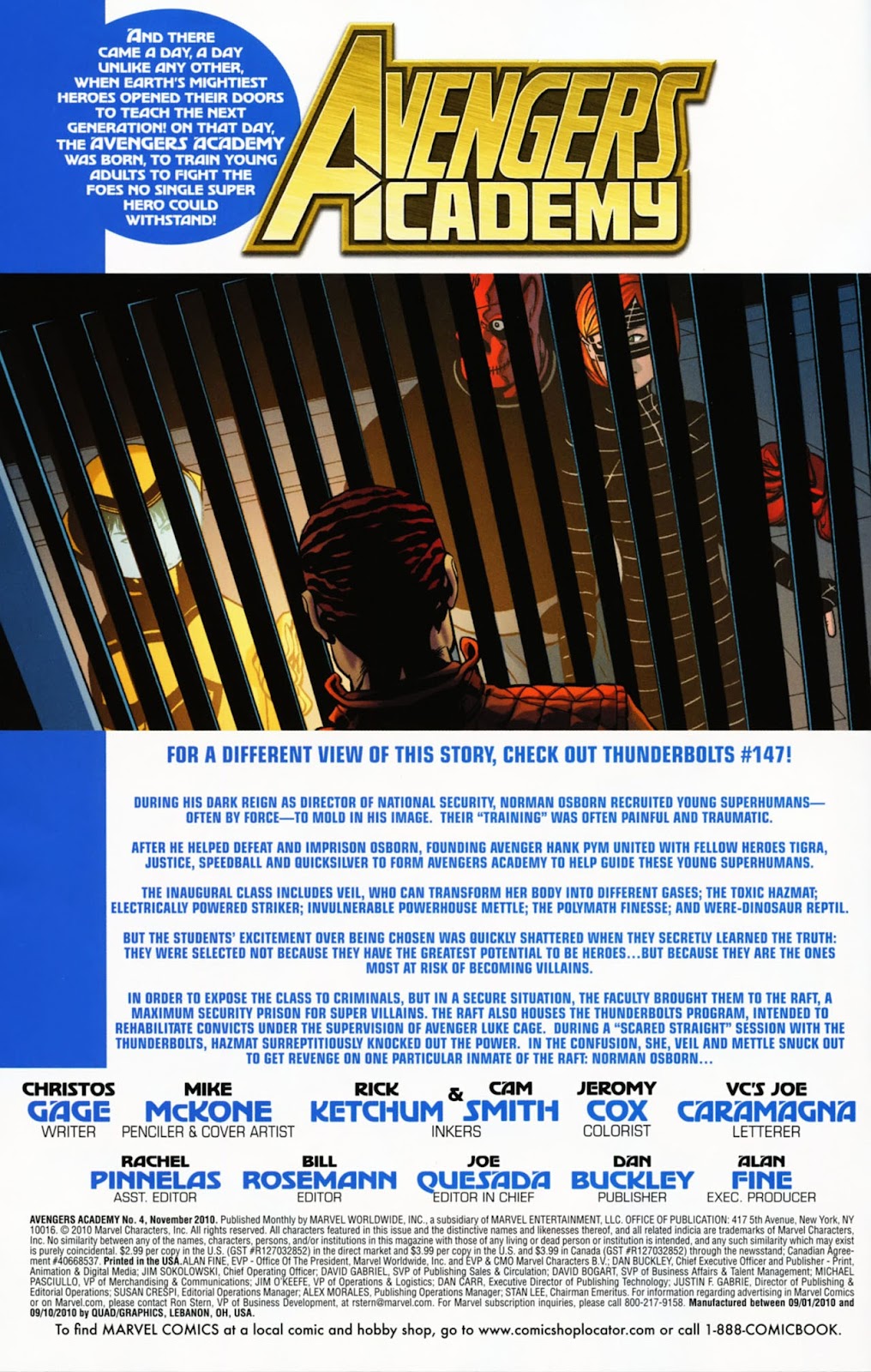 Avengers Academy Issue #4 - Page 8