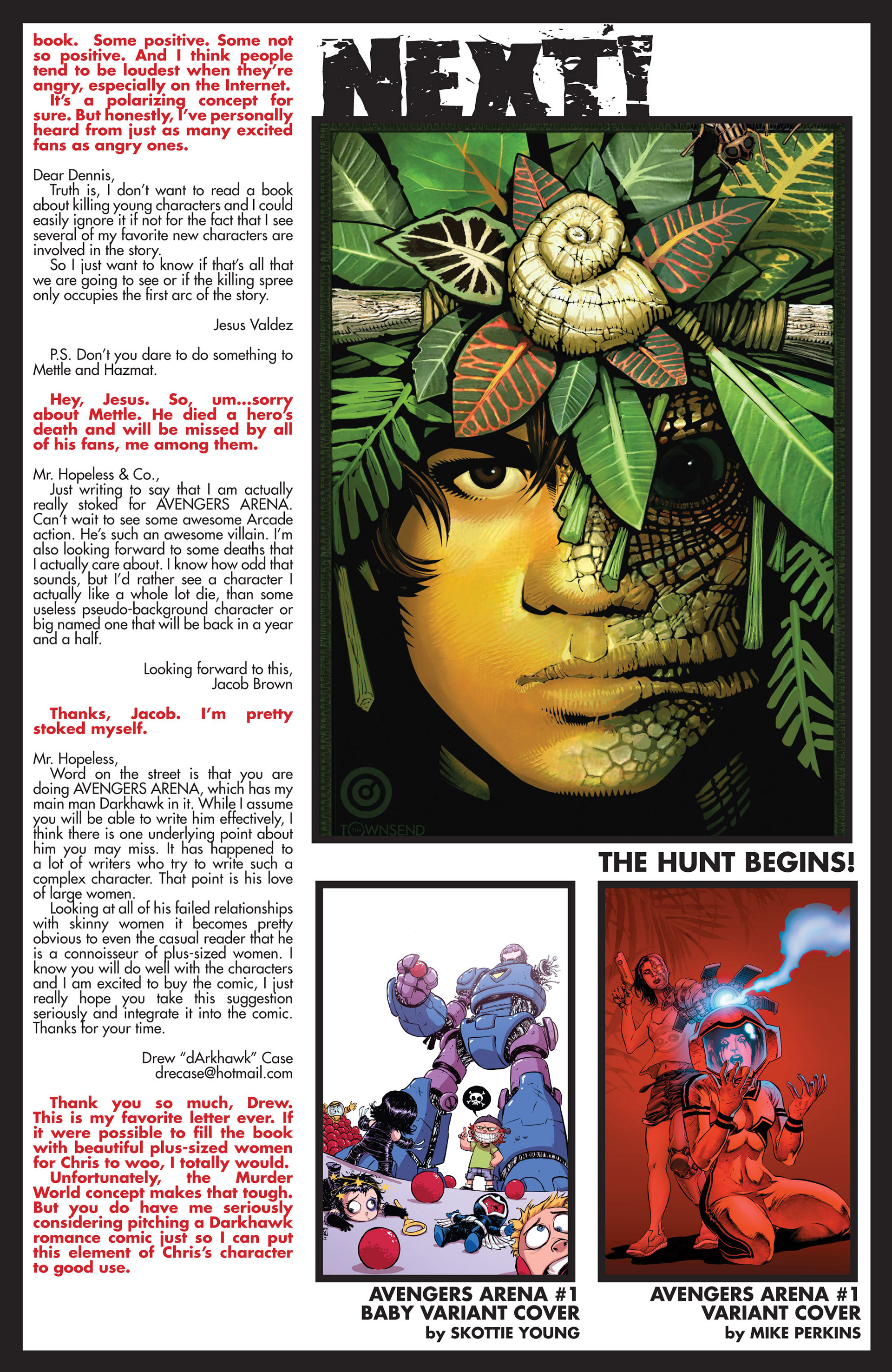 Avengers Arena Issue #1 - Page 24