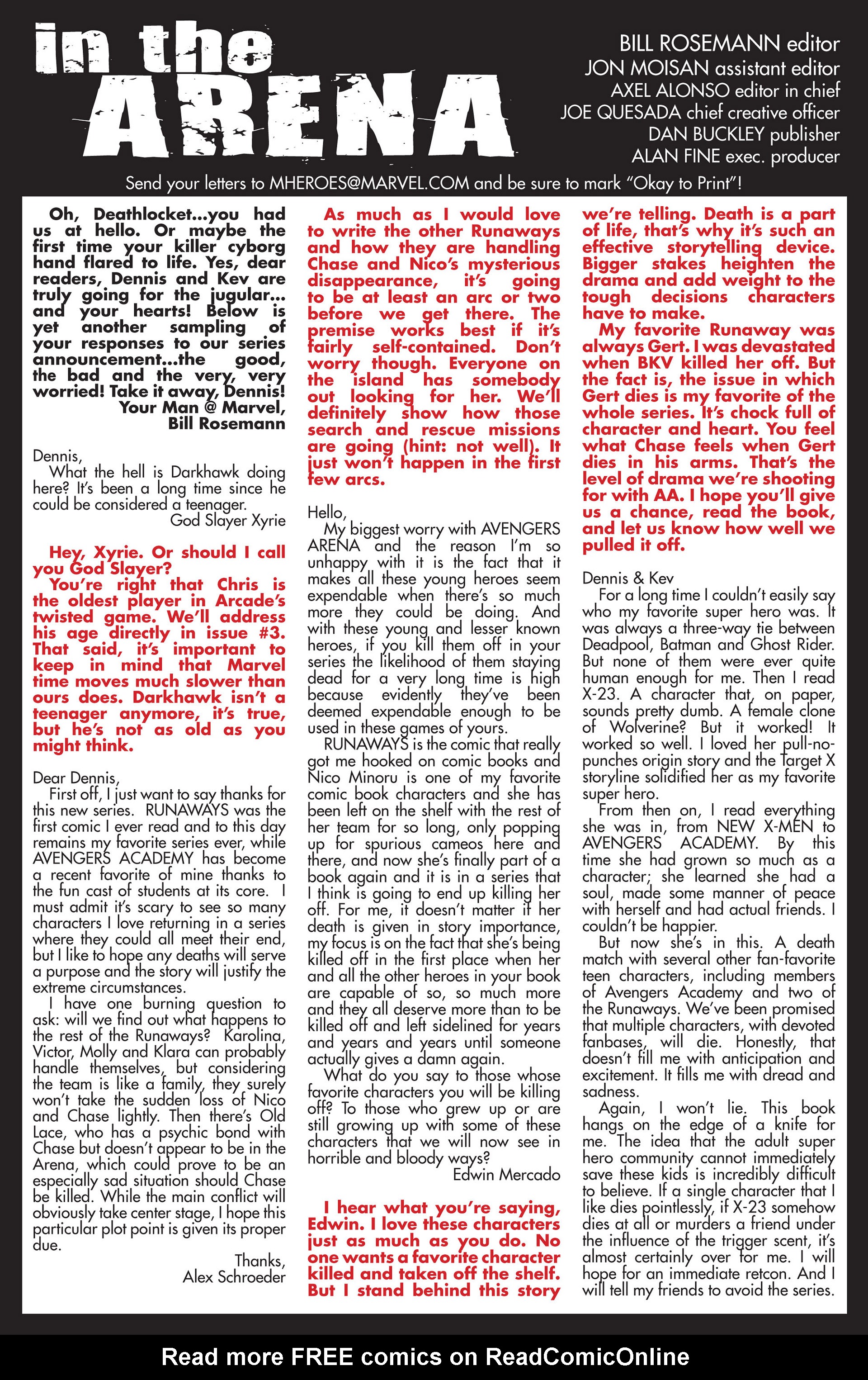 Avengers Arena Issue #2 - Page 23
