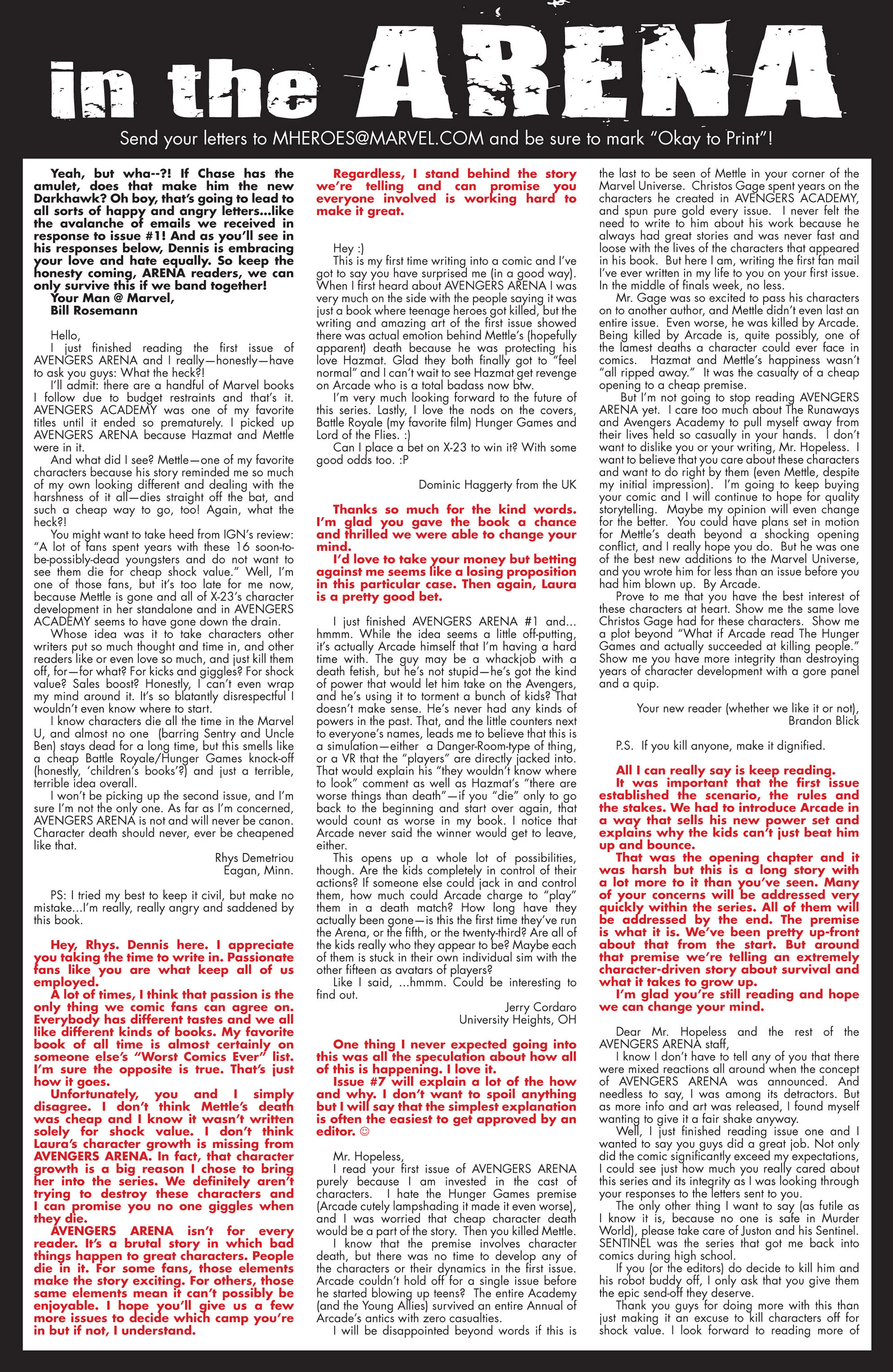 Avengers Arena Issue #4 - Page 23
