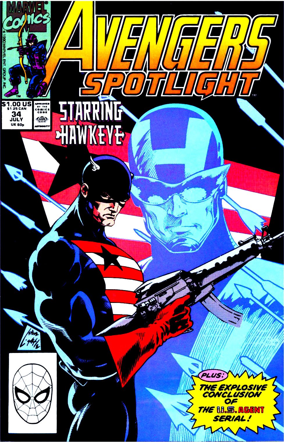 Avengers Spotlight Issue #34 - Page 1