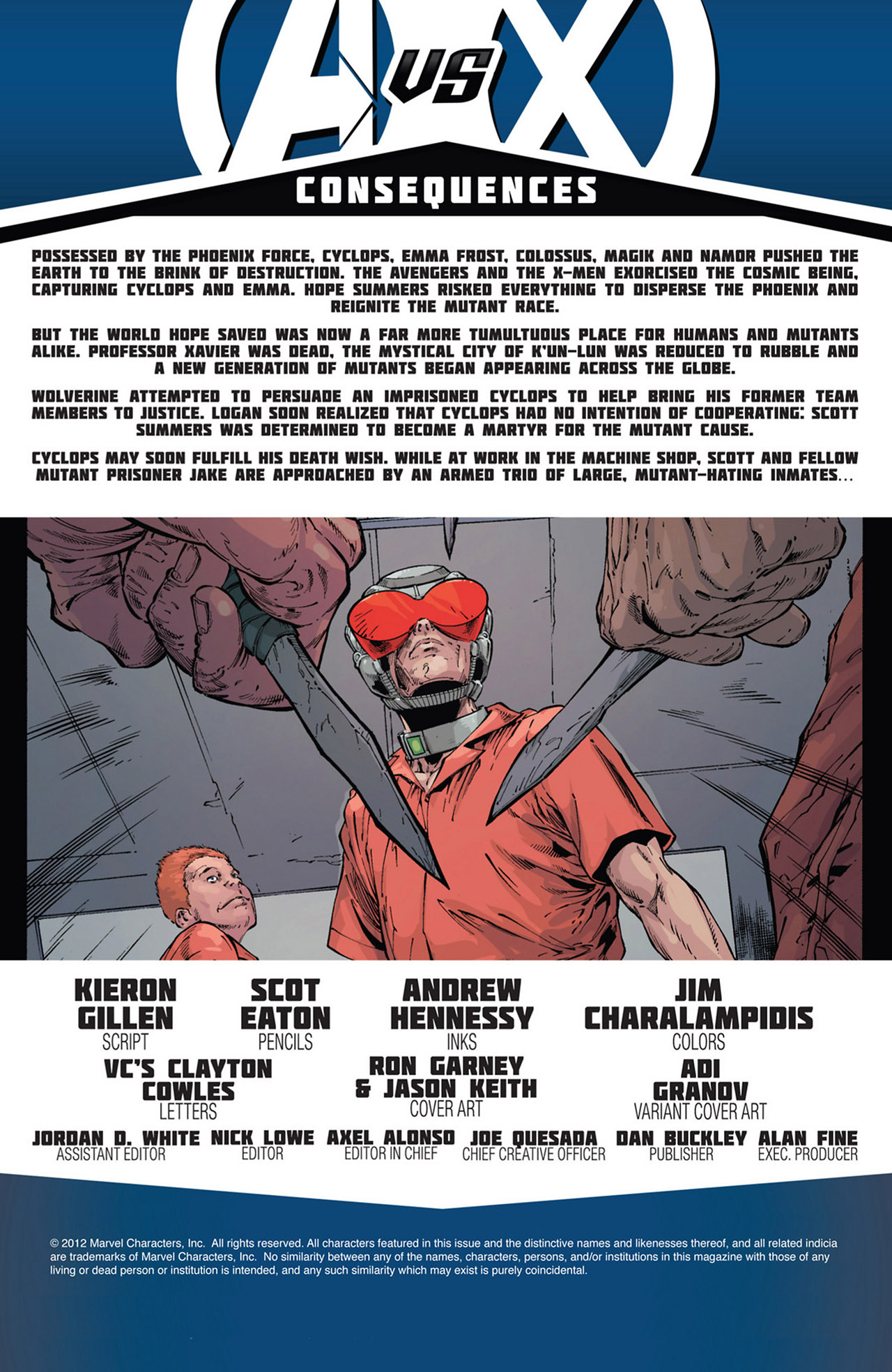 Avengers vs. X-Men: Consequences Issue #3 - Page 2