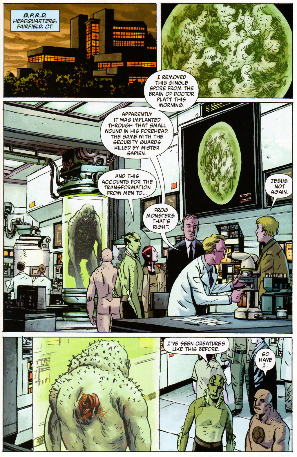 B.P.R.D., Plague of Frogs Issue #2 - Page 2