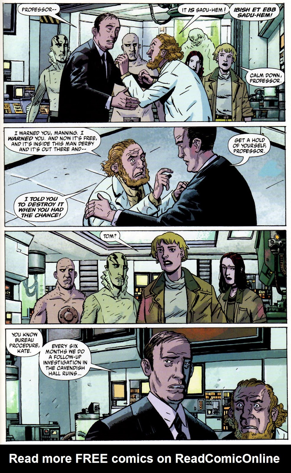 B.P.R.D., Plague of Frogs Issue #2 - Page 4