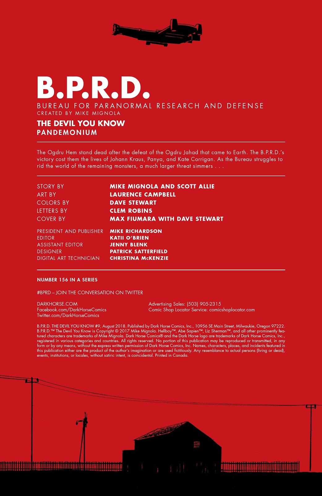 B.P.R.D. The Devil You Know Issue #9 - Page 2