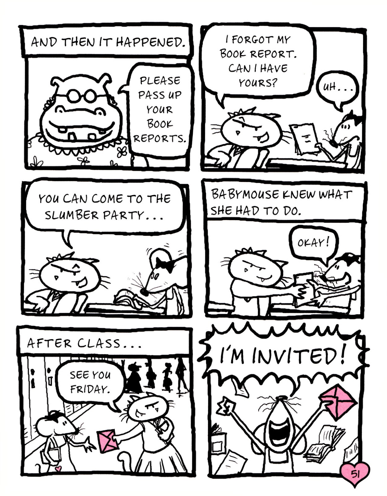 Babymouse Issue #1 - Page 51