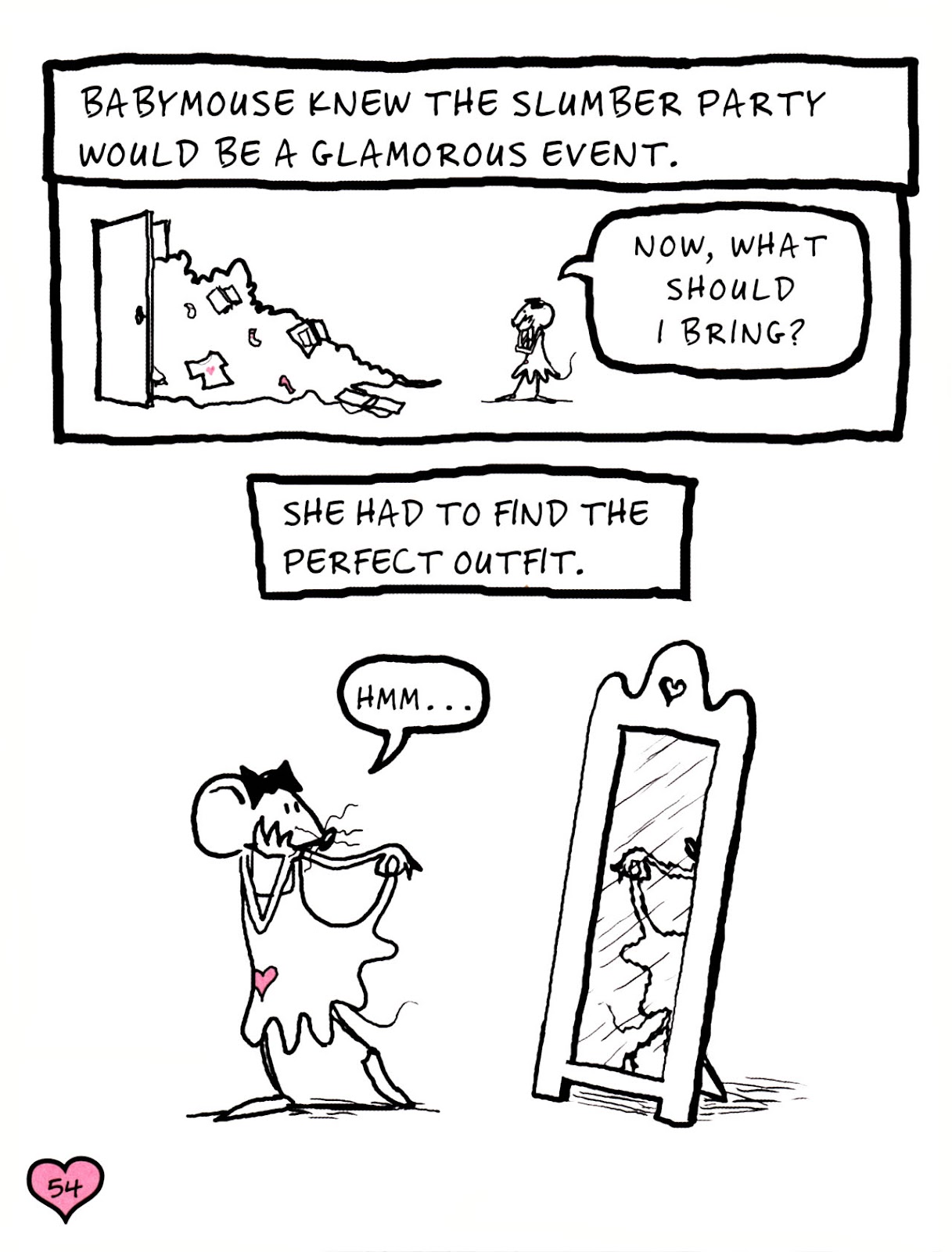 Babymouse Issue #1 - Page 54