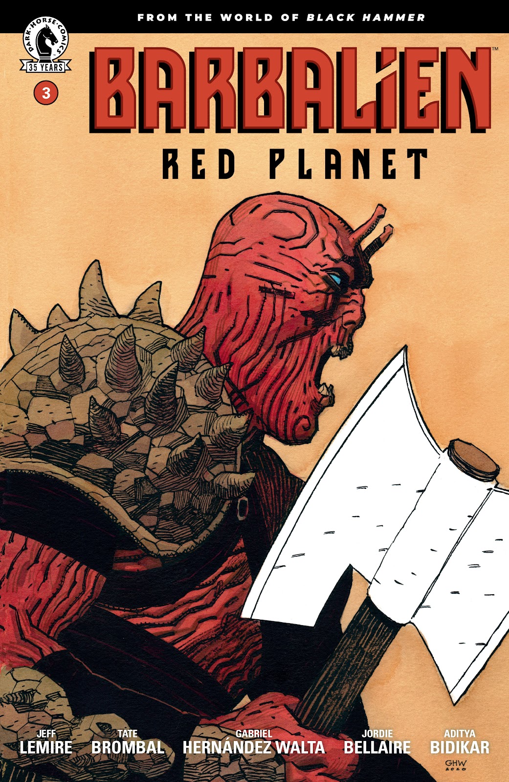 Barbalien: Red Planet Issue #3 - Page 1