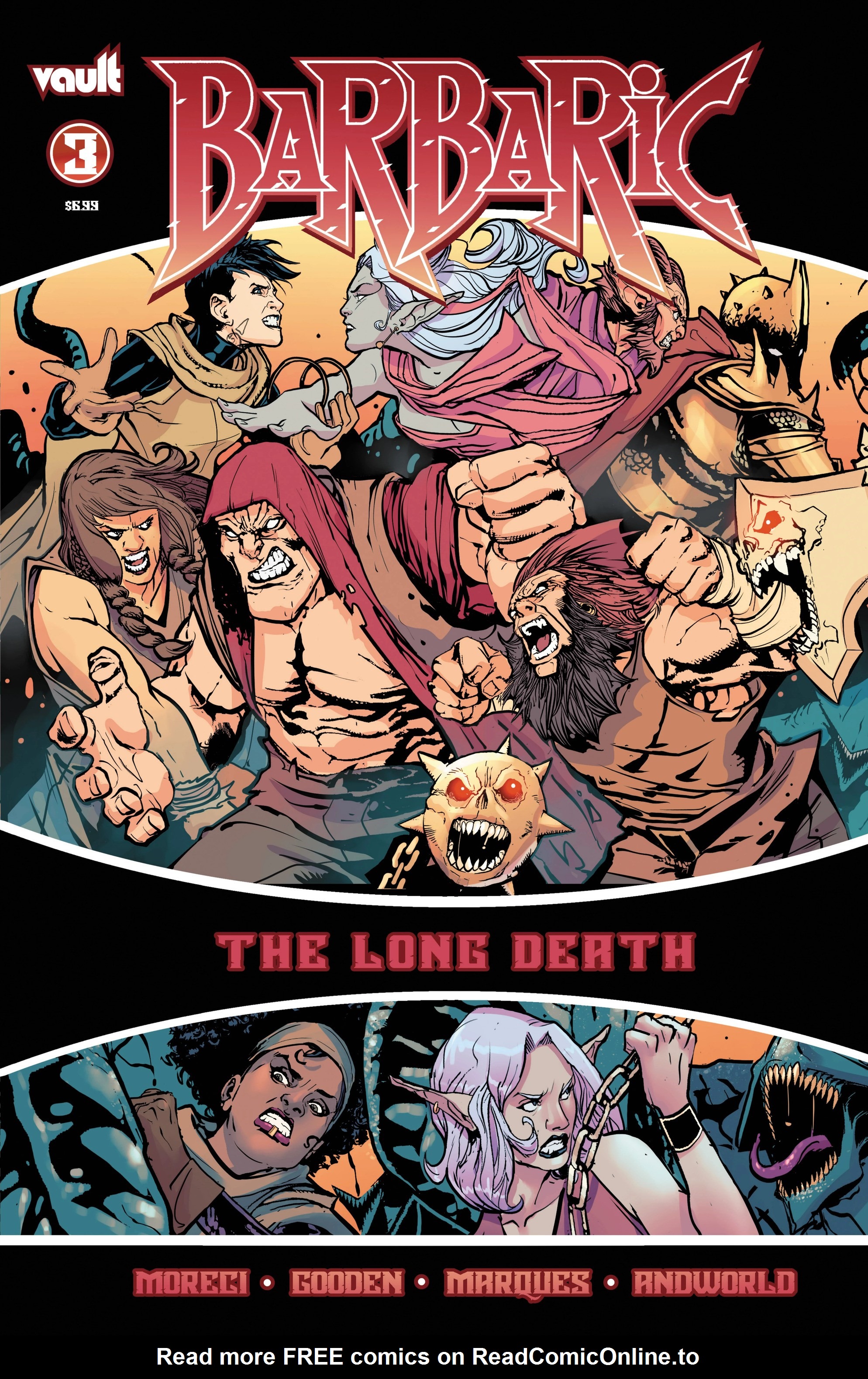 Barbaric: The Long Death Issue #3 - Page 1