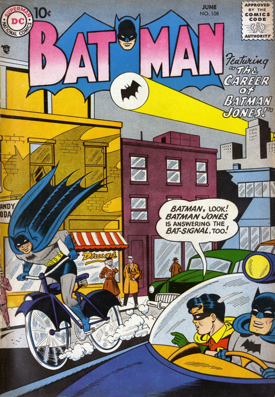 Batman (1940) Issue #108 - Page 1