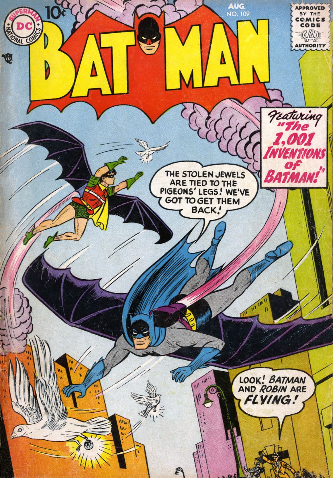 Batman (1940) Issue #109 - Page 1