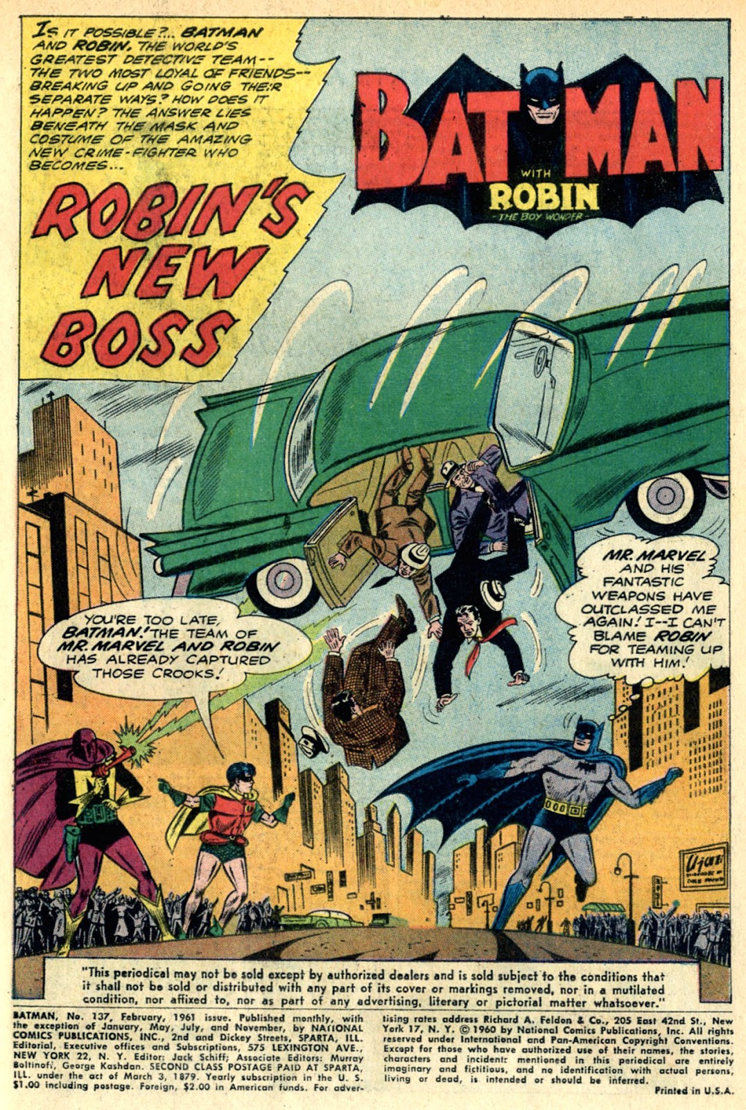 Batman (1940) Issue #137 - Page 3