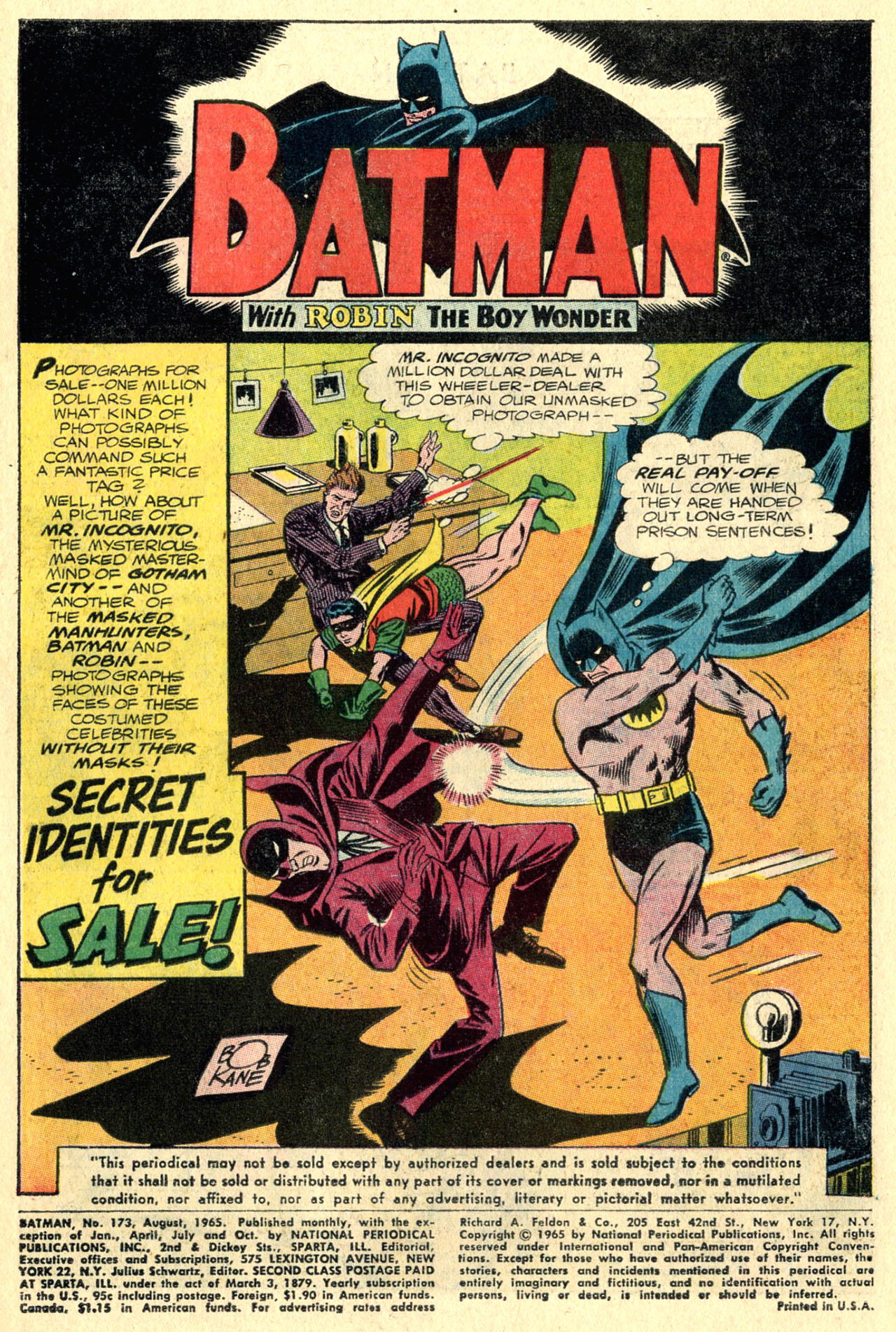 Batman (1940) Issue #173 - Page 3