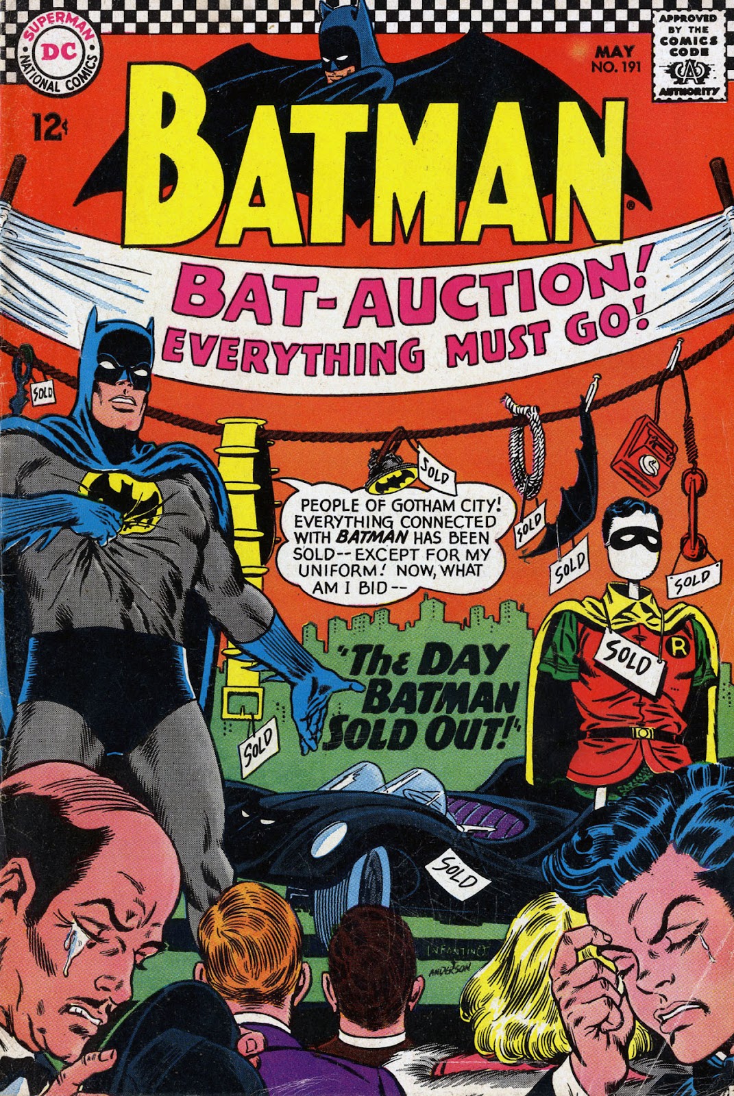 Batman (1940) Issue #191 - Page 1