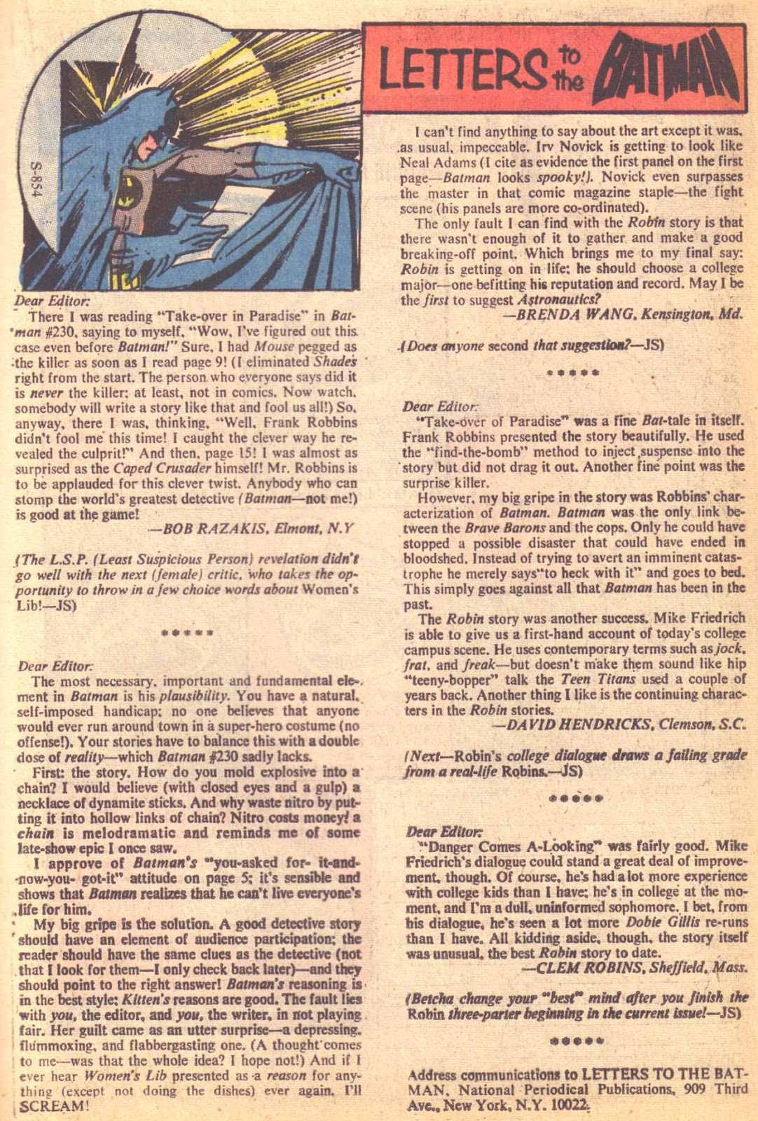 Batman (1940) Issue #234 - Page 19