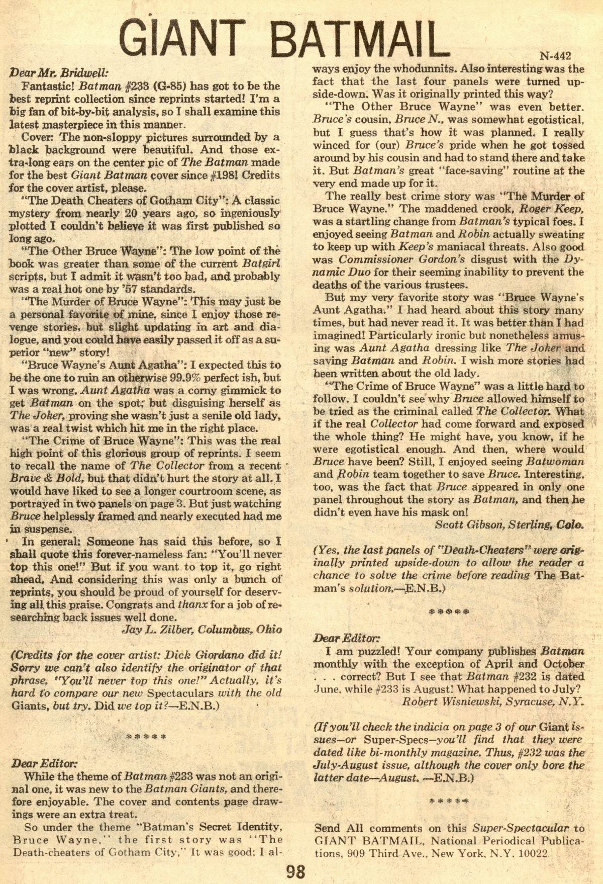 Batman (1940) Issue #238 - Page 98