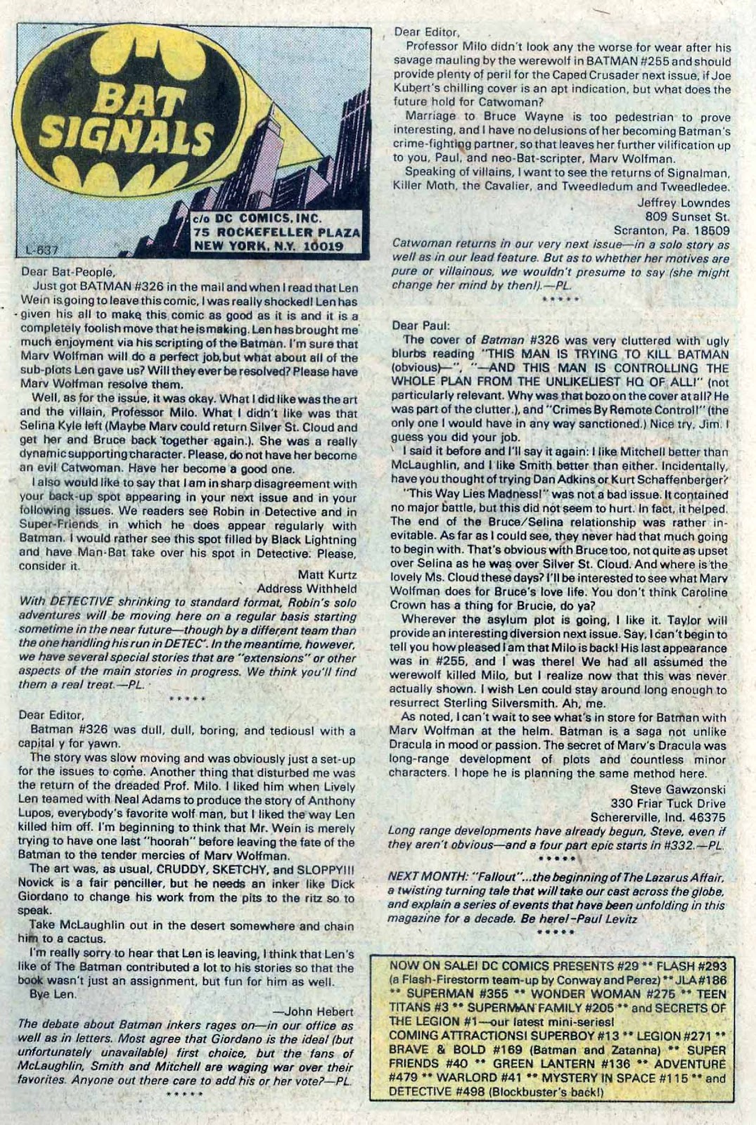Batman (1940) Issue #331 - Page 34