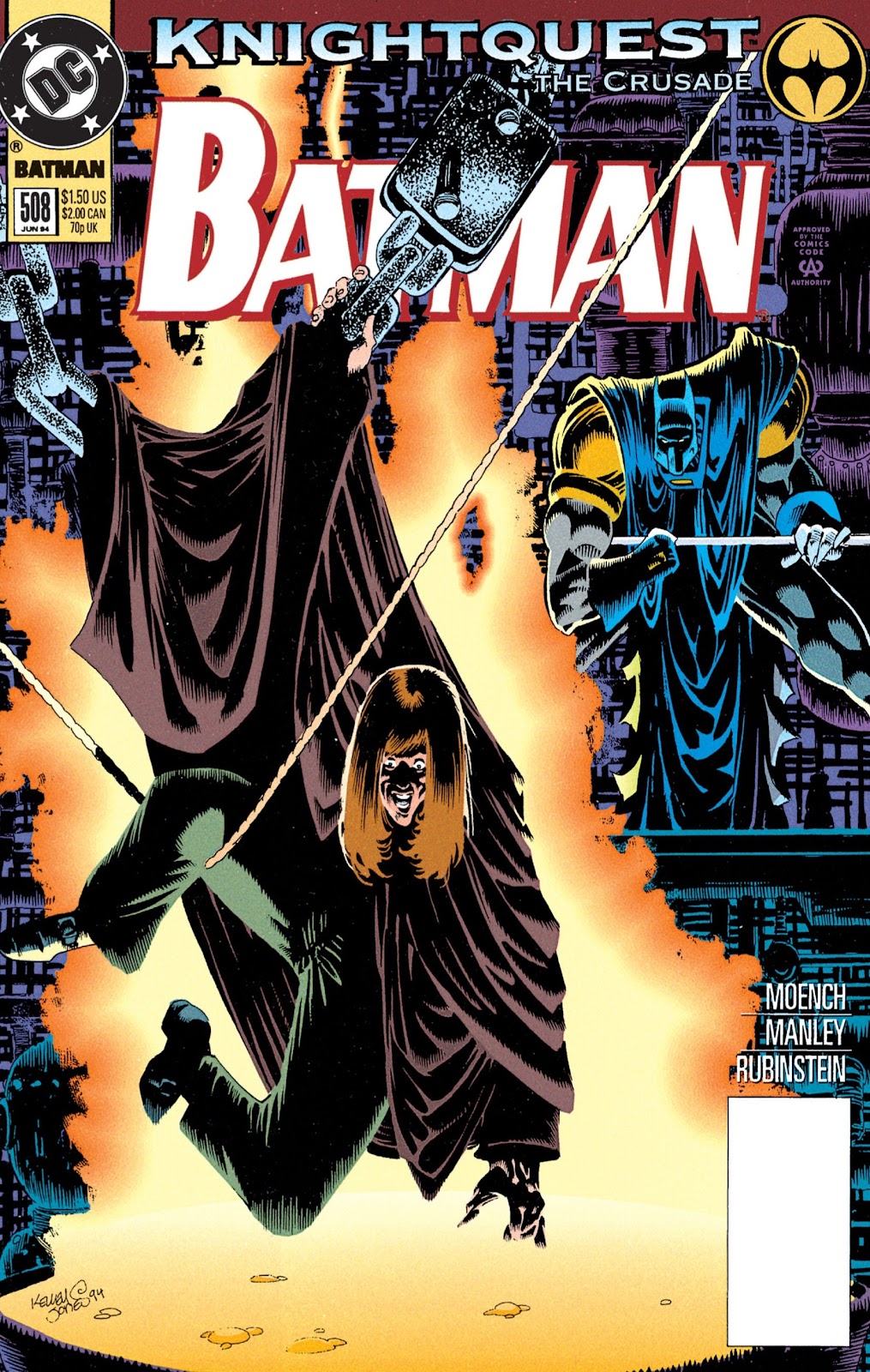 Batman (1940) Issue #508 - Page 1