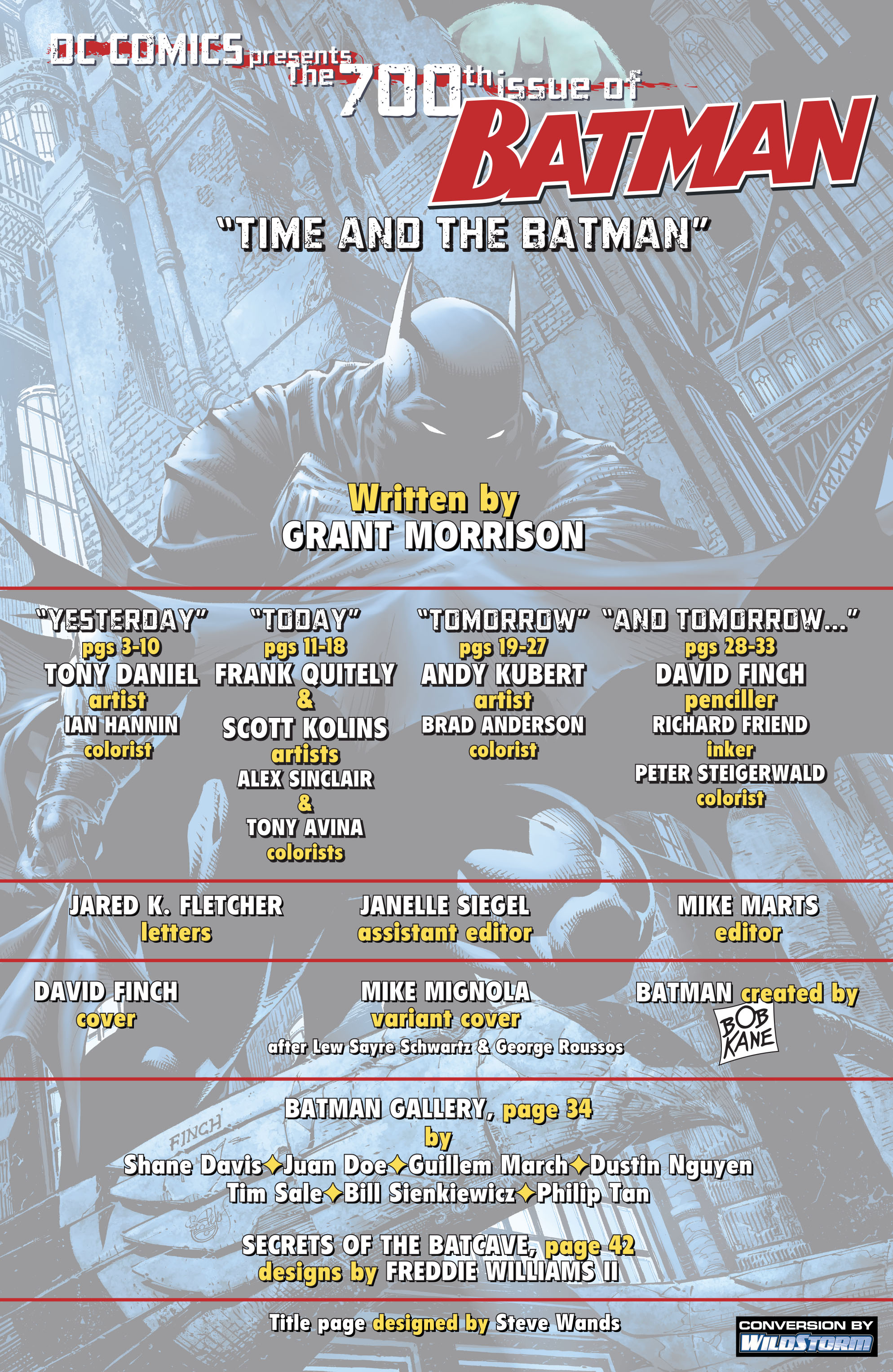 Batman (1940) Issue #700 - Page 3