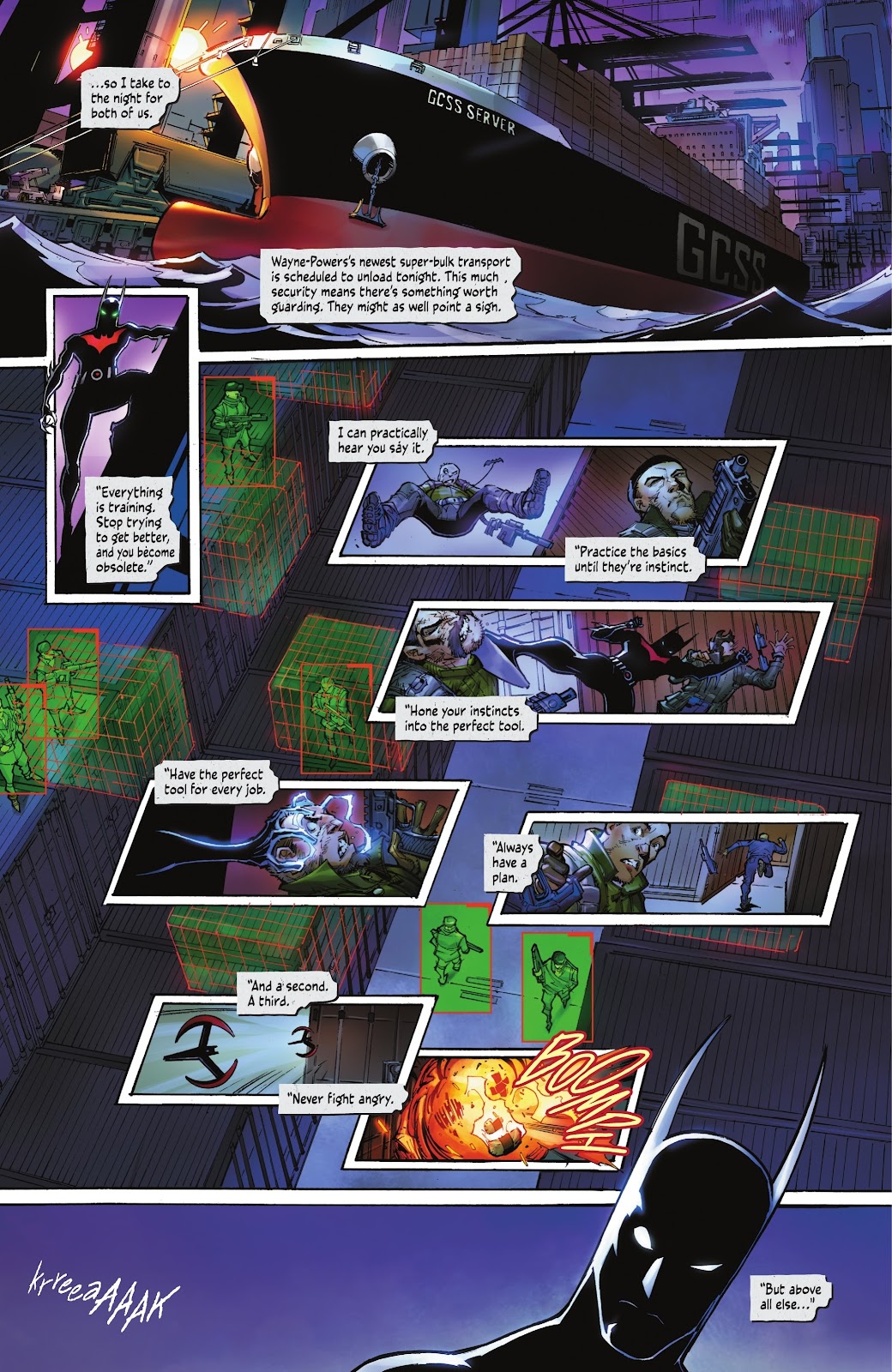 Batman Beyond: Neo-Year Issue #1 - Page 15