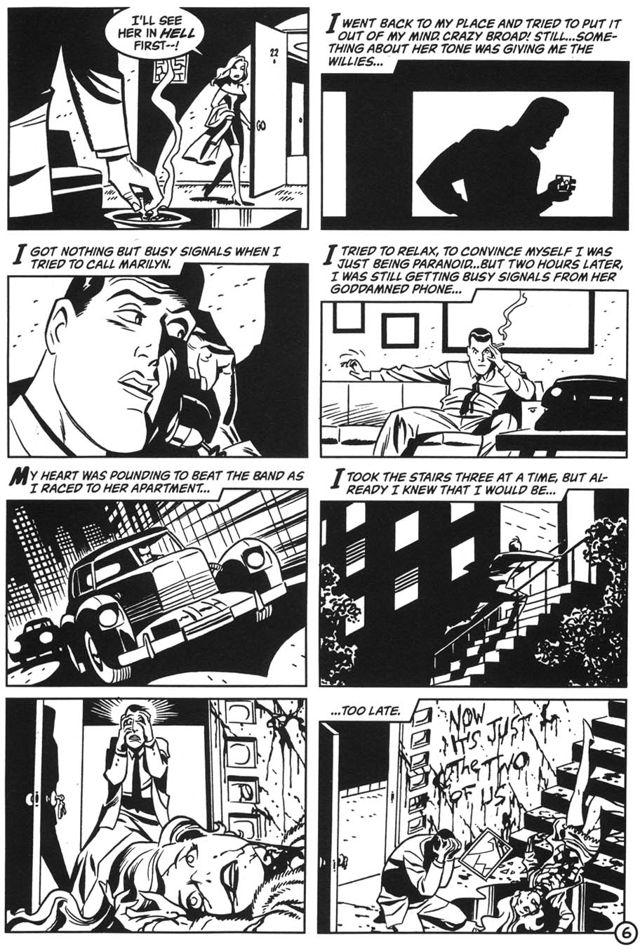 Batman Black and White (1996) Issue #1 - Page 20