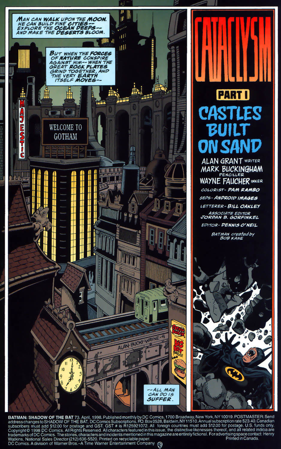 Batman: Cataclysm Issue #2 - Page 3
