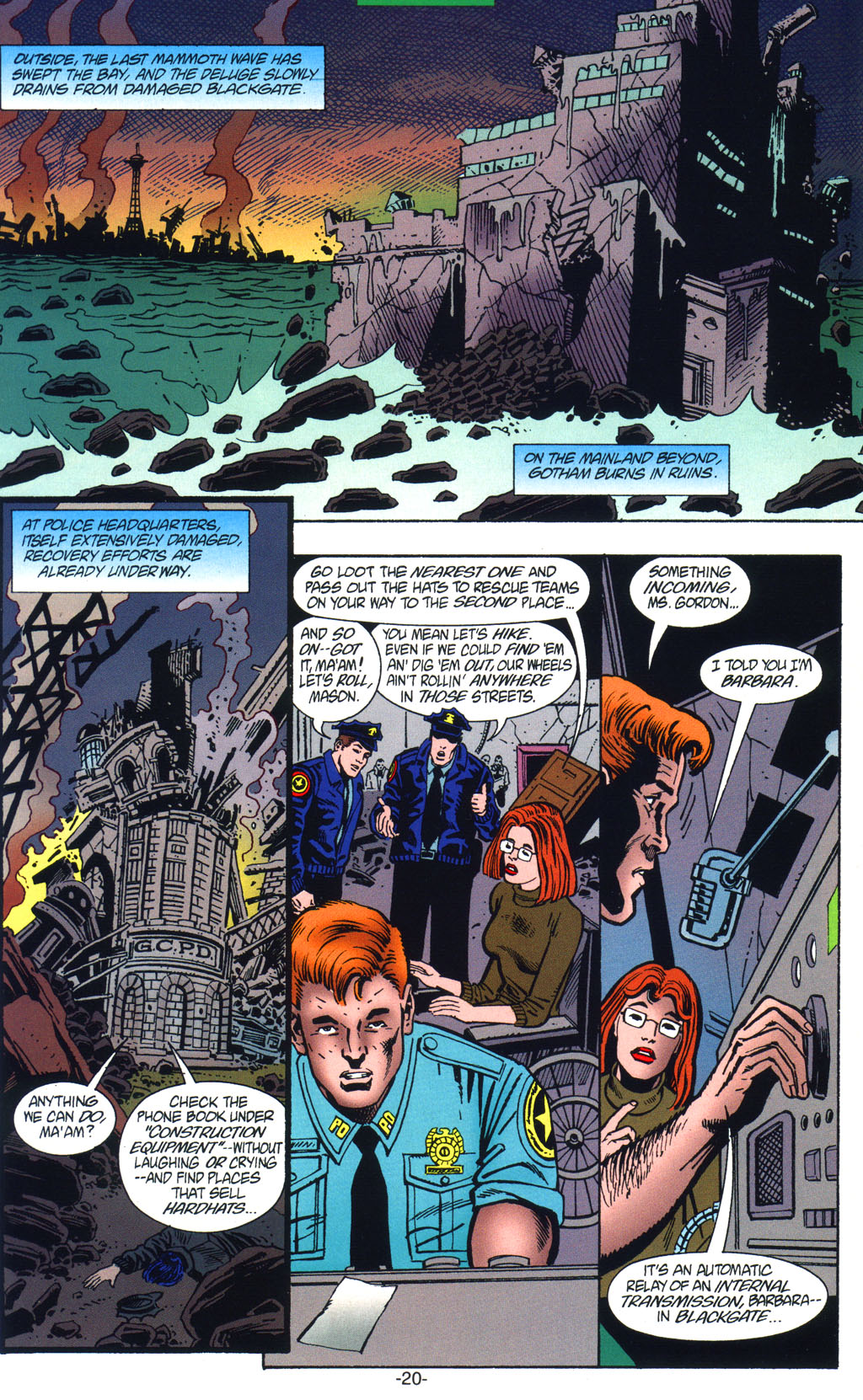 Batman: Cataclysm Issue #9 - Page 22