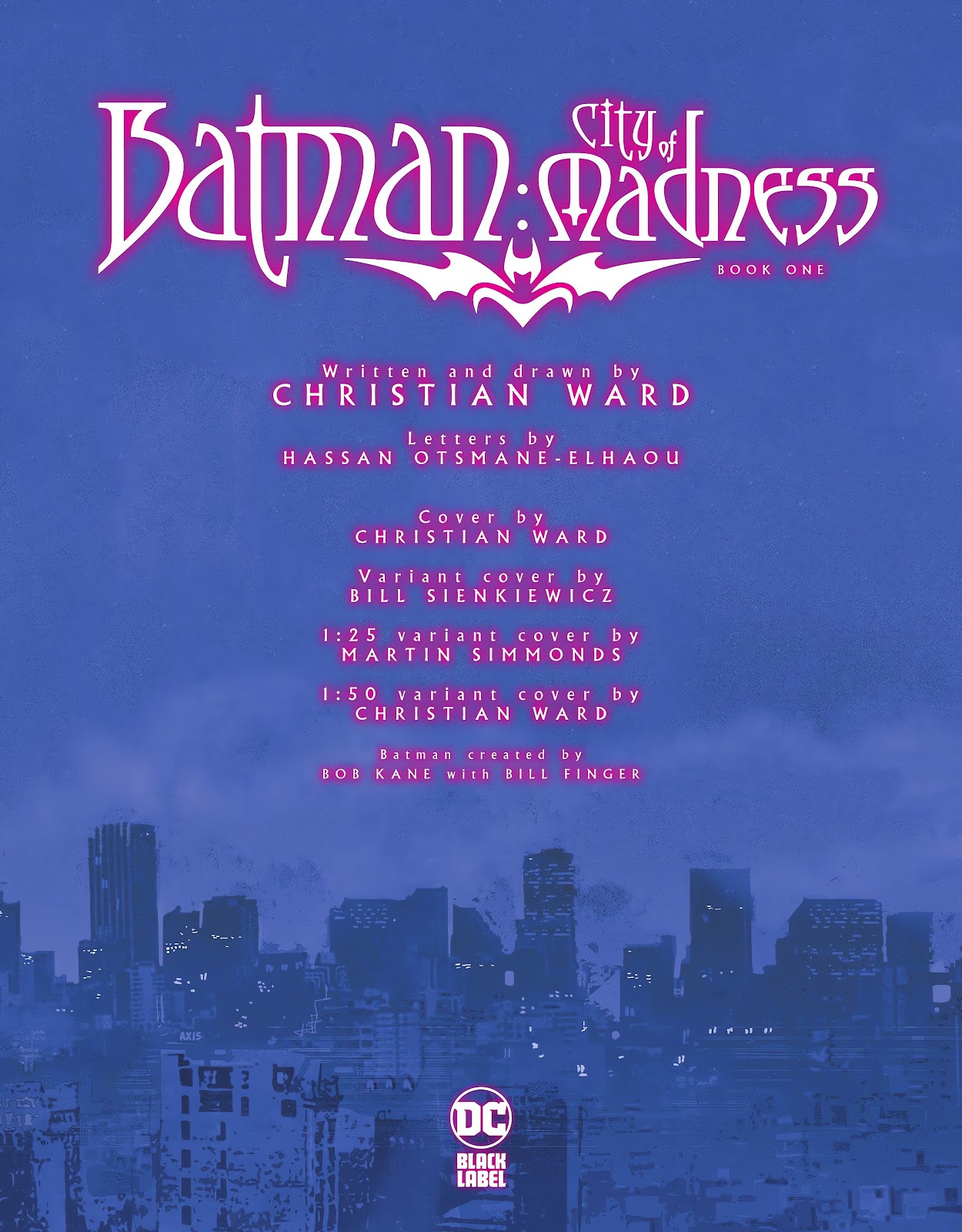 Batman: City of Madness Issue #1 - Page 2