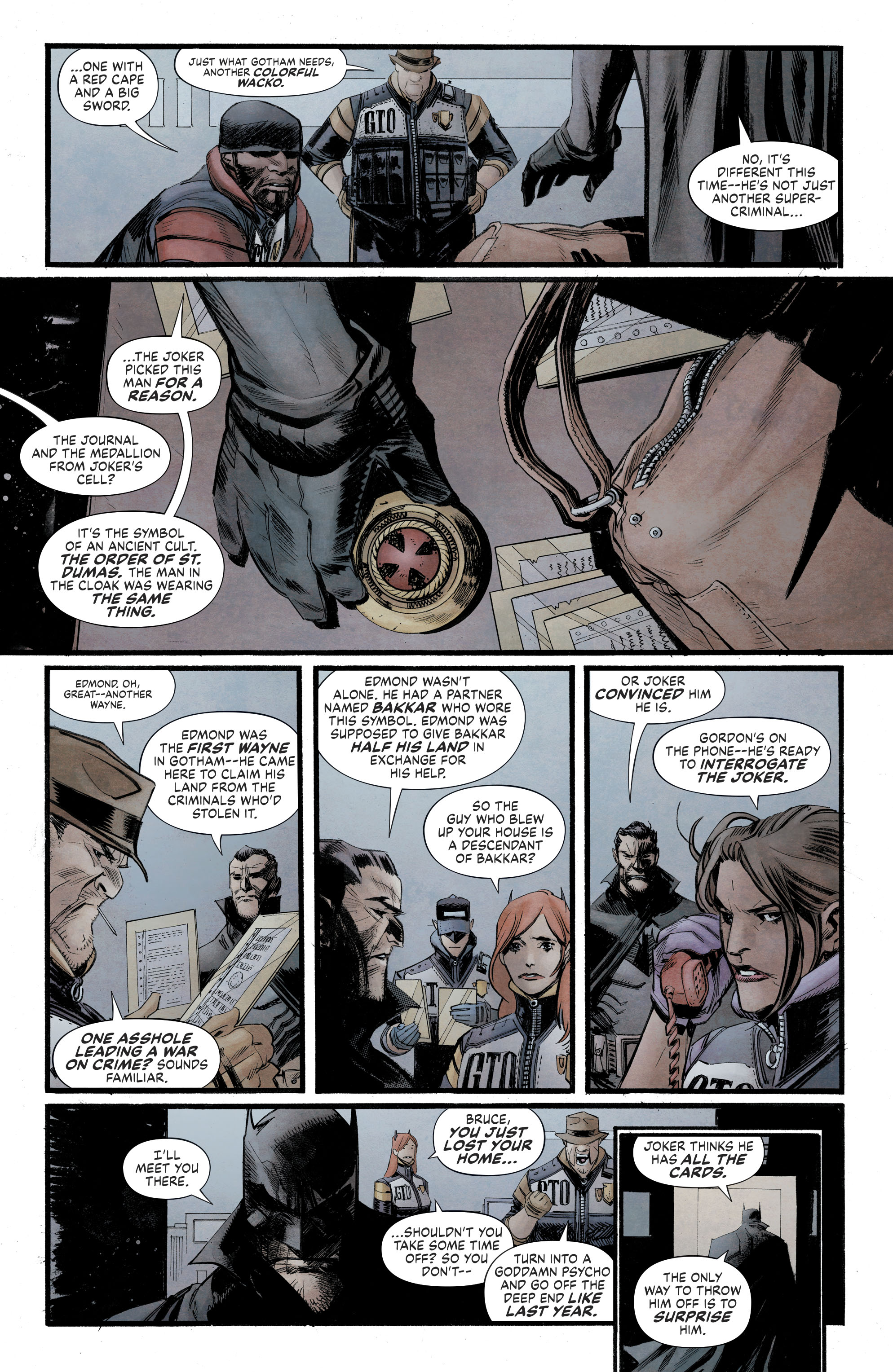 Batman: Curse of the White Knight Issue #3 - Page 8