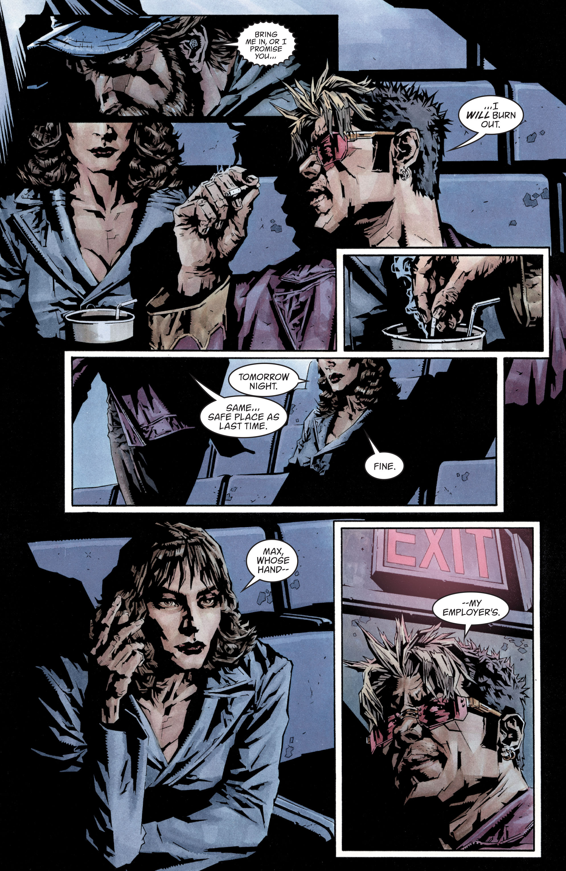 Batman/Deathblow: After The Fire Issue #3 - Page 9