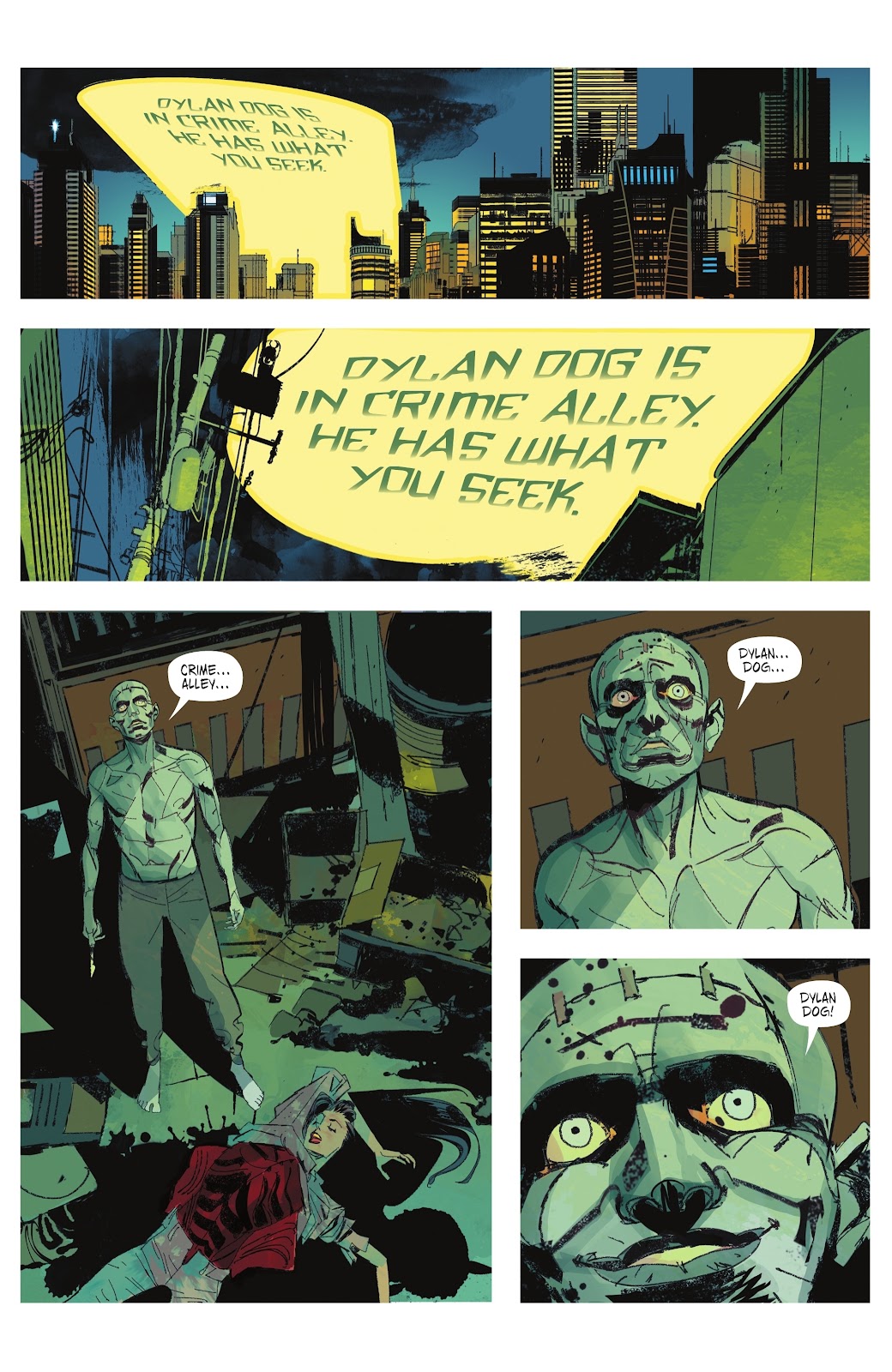 Batman / Dylan Dog Issue #3 - Page 38