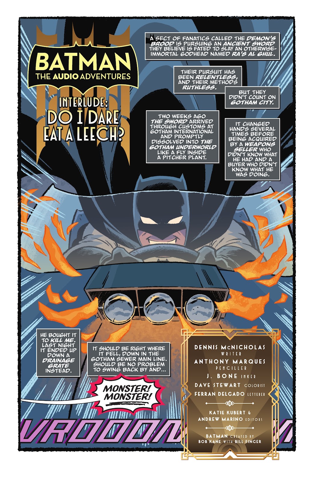 Batman: The Audio Adventures Issue #3 - Page 3