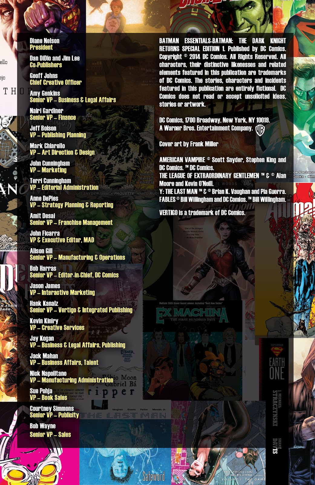 DC Comics Essentials: The Dark Knight Returns Issue #1 - Page 2